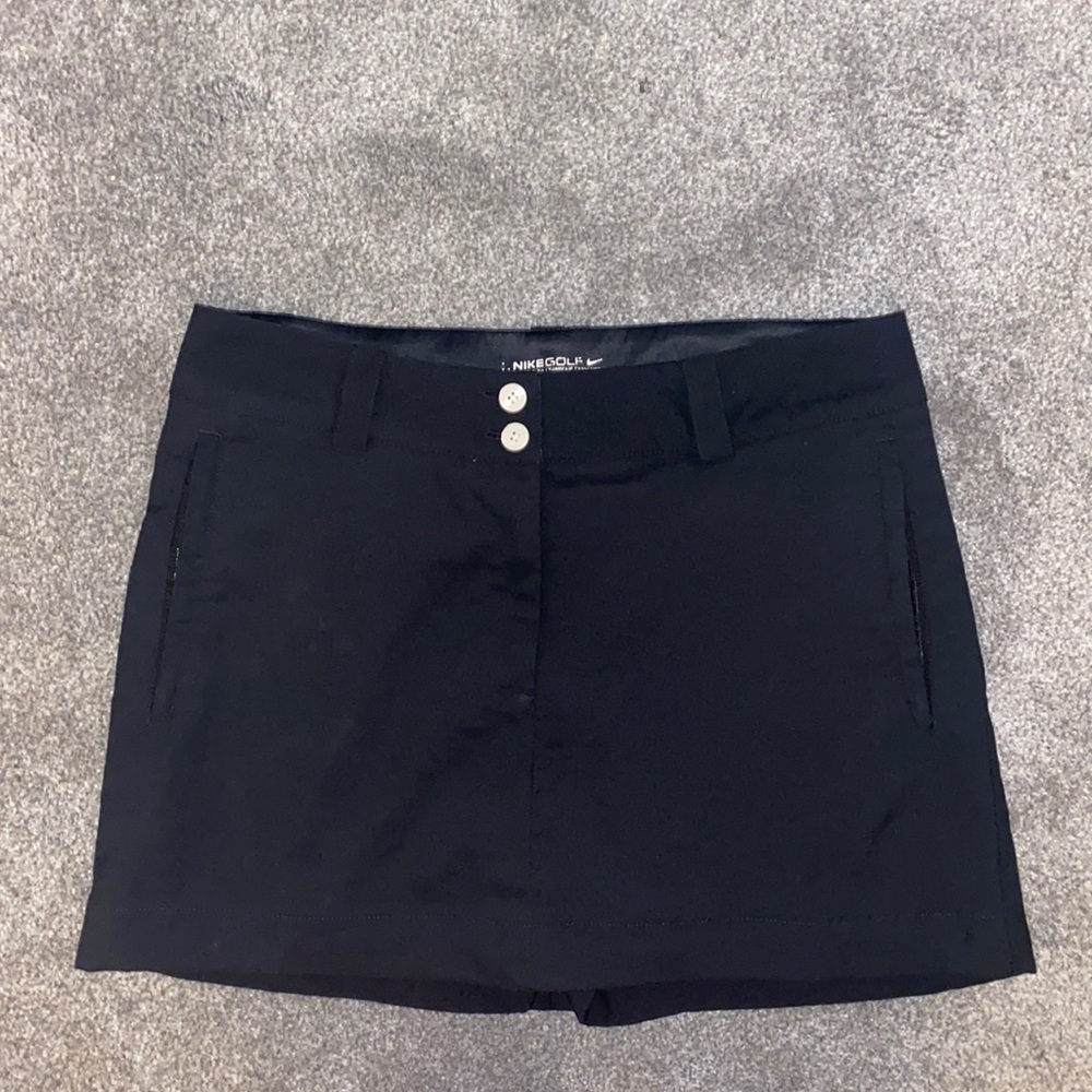 Black Nike skort
